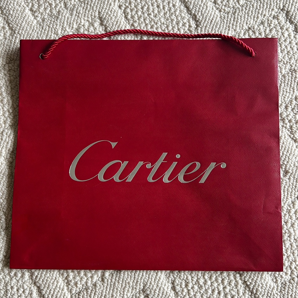 Cartier Paper Shopping Bag